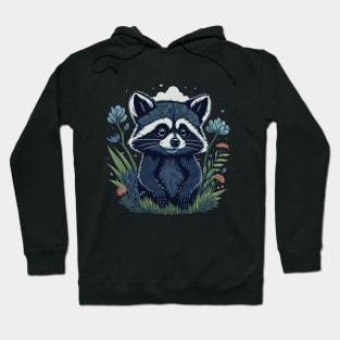 Night Racoon Hoodie